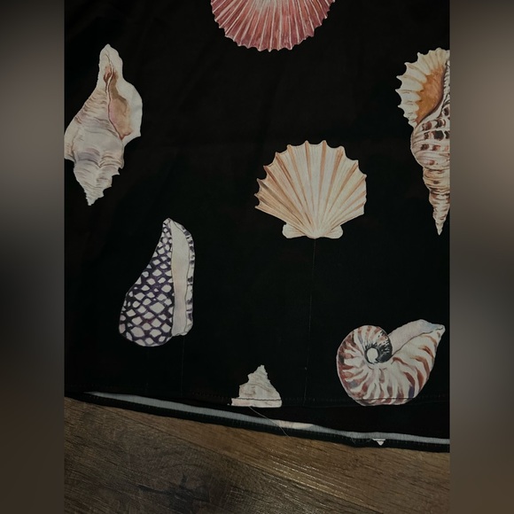 Show Me Your MuMu Black Mini Dress with Pink and White Shells - Picture 10 of 10